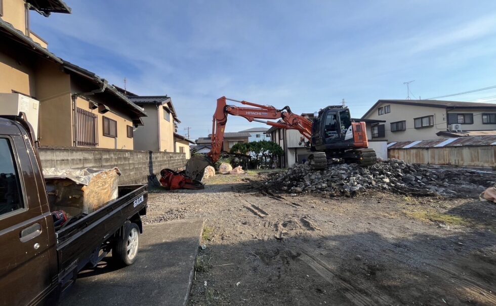 富士市木造解体工事