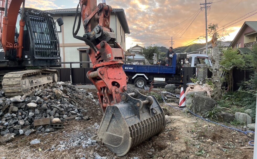 清水区木造解体工事