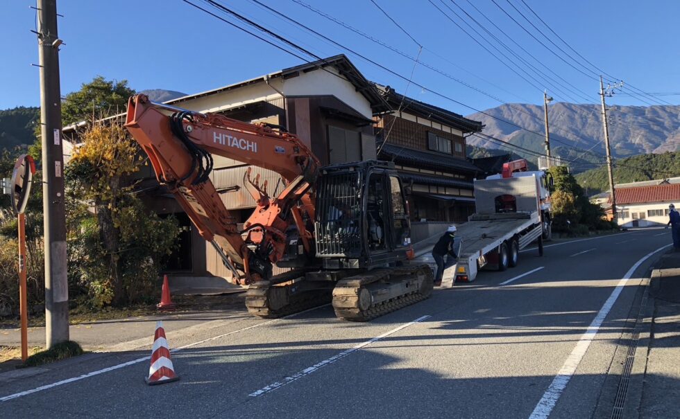 山梨県木造解体工事