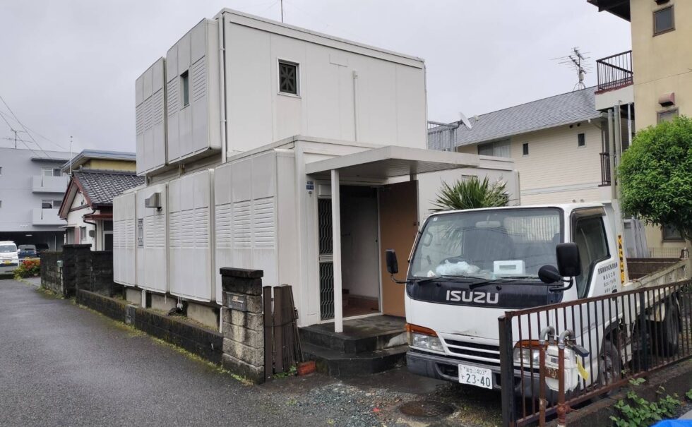静岡市軽量鉄骨解体工事