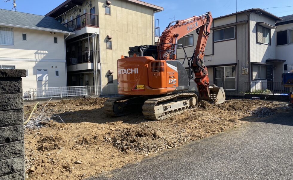 静岡市軽量鉄骨解体工事