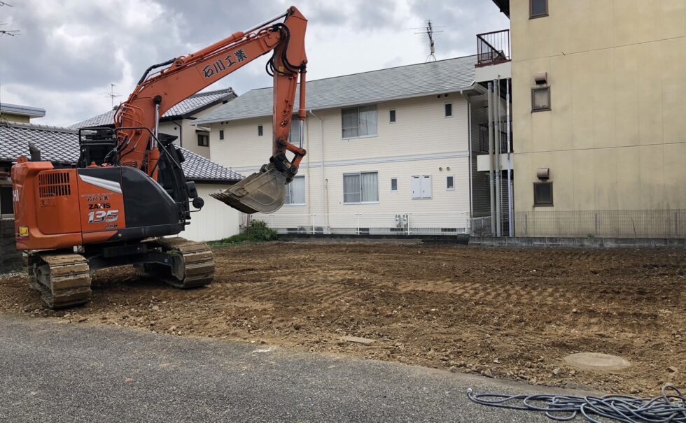 静岡市軽量鉄骨解体工事