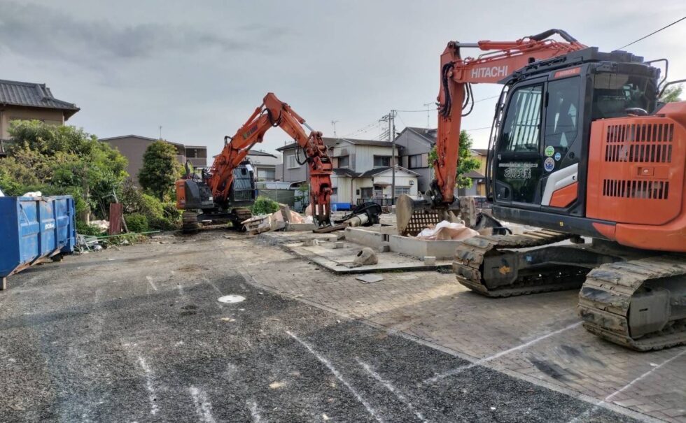 富士市木造解体工事