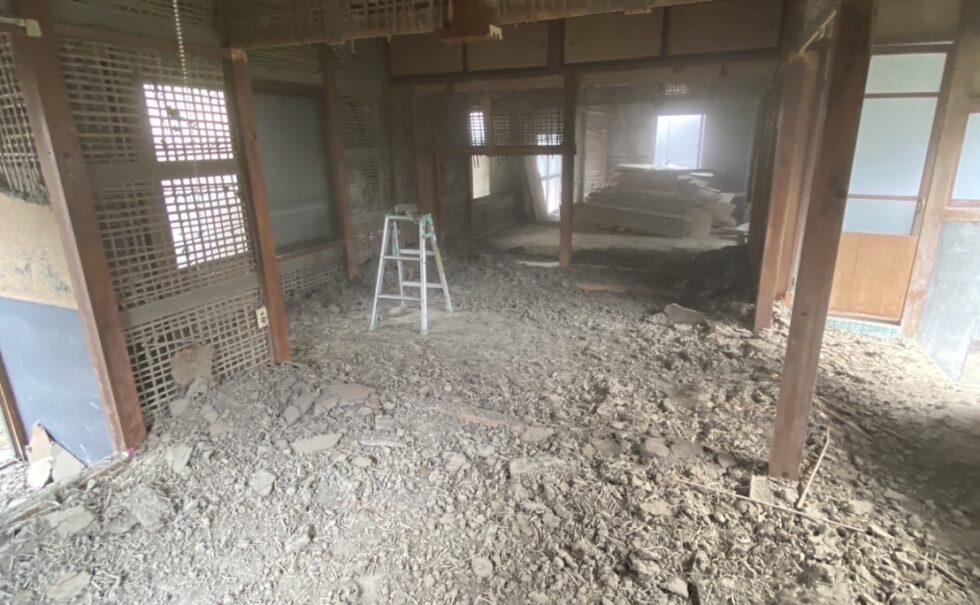 焼津木造解体工事