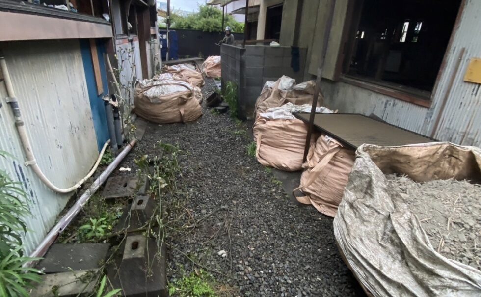 焼津木造解体工事