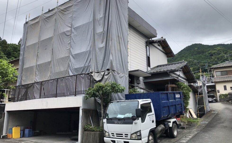 富士市木造/鉄骨造二棟解体工事