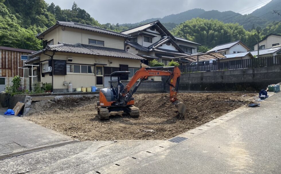 富士市木造/鉄骨造二棟解体工事