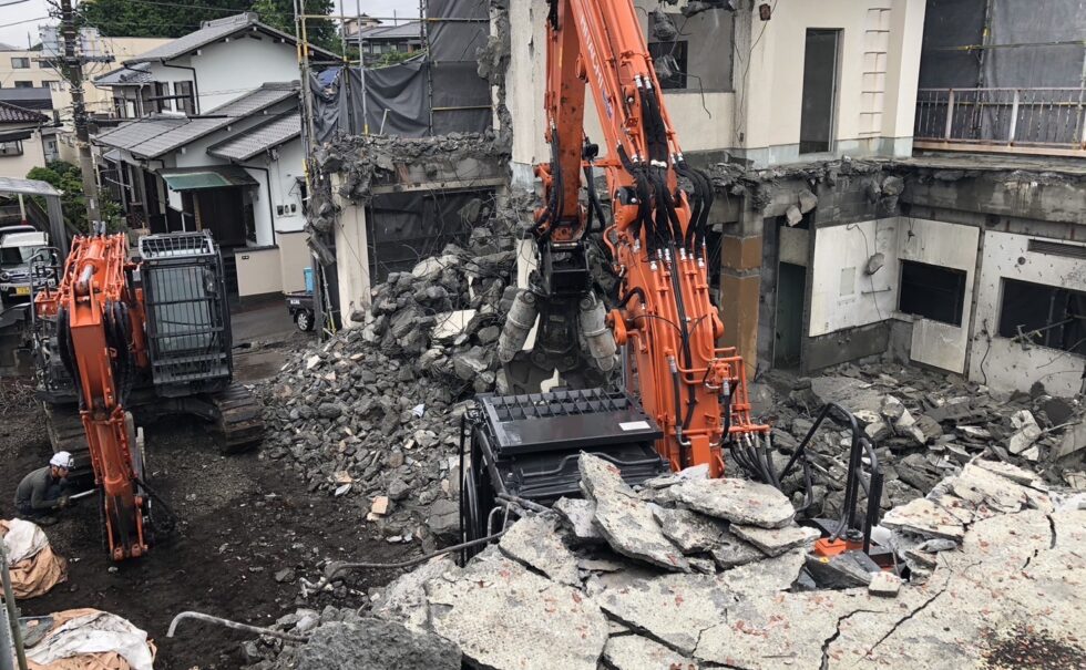 富士市ＲＣ解体工事