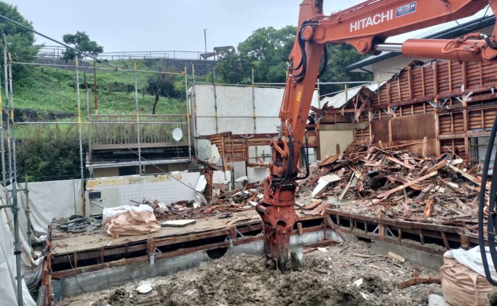 清水区木造解体工事