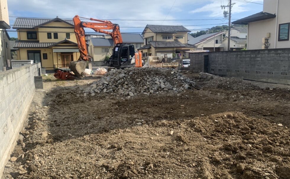 清水区木造解体工事