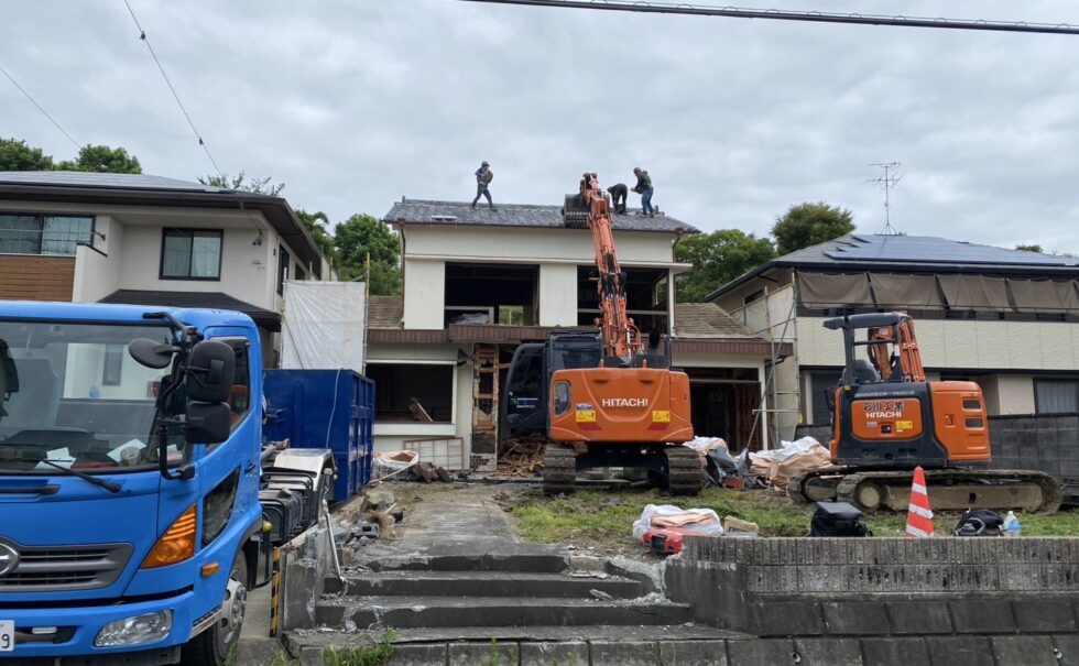 清水区木造解体工事