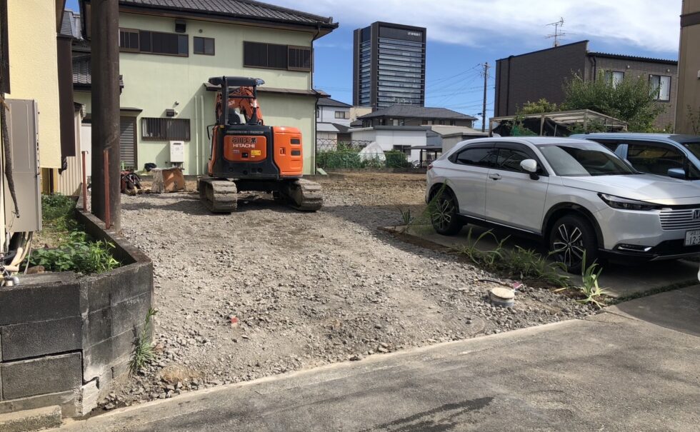 清水区楠木造解体工事