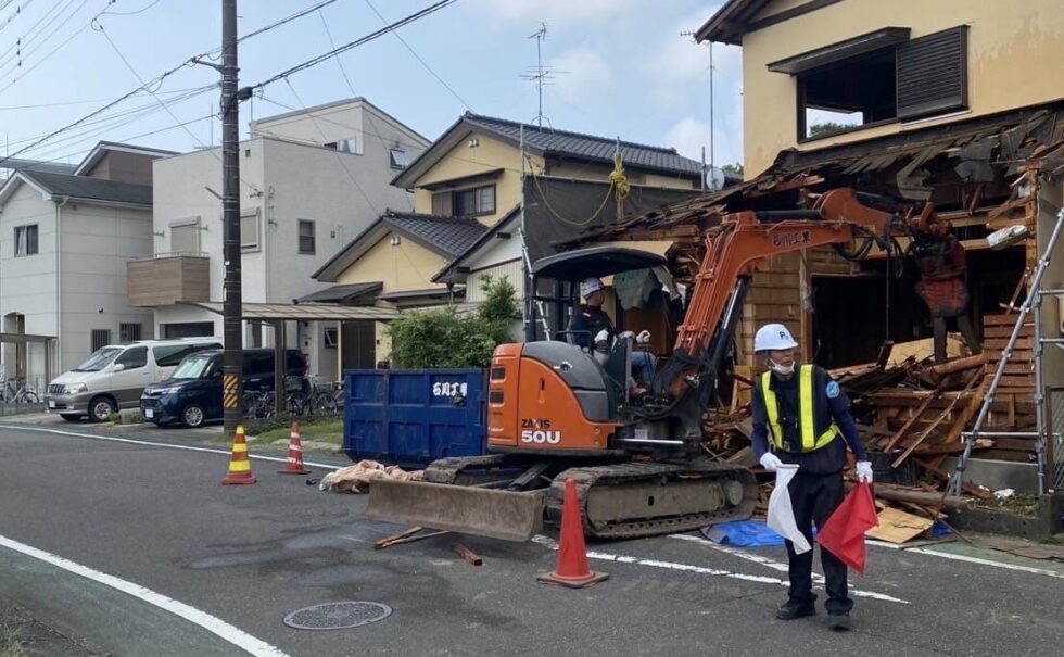 静岡市木造解体工事