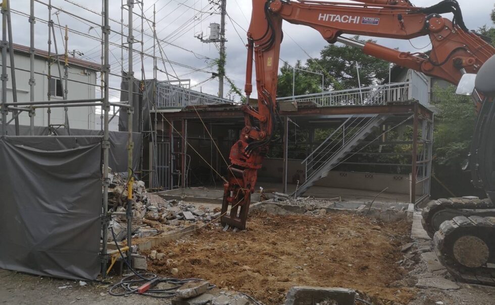 沼津市大岡解体工事