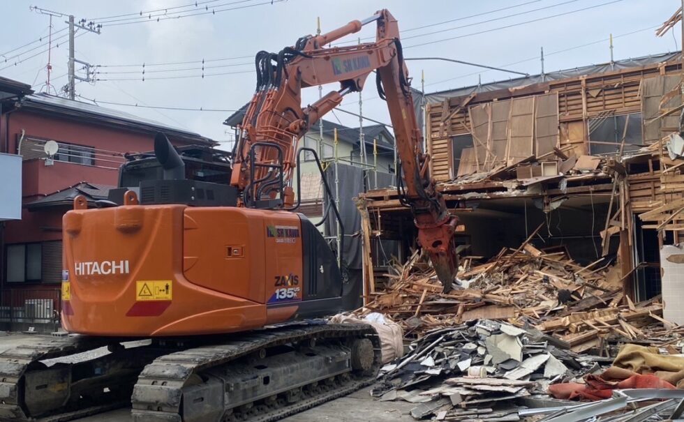 沼津市大岡解体工事