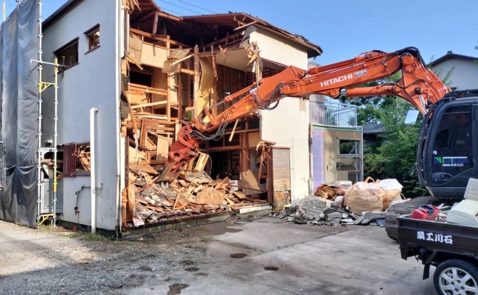 沼津市大岡解体工事