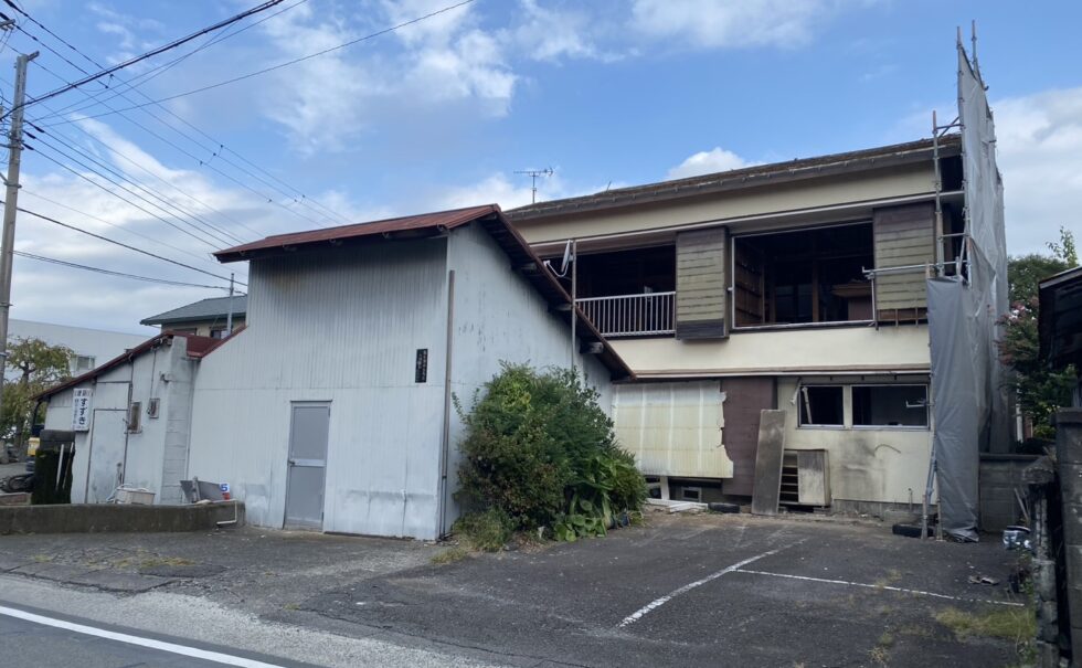 東沢田木造解体工事