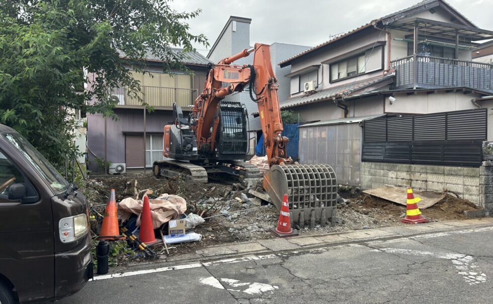 静岡市鉄骨住宅解体工事