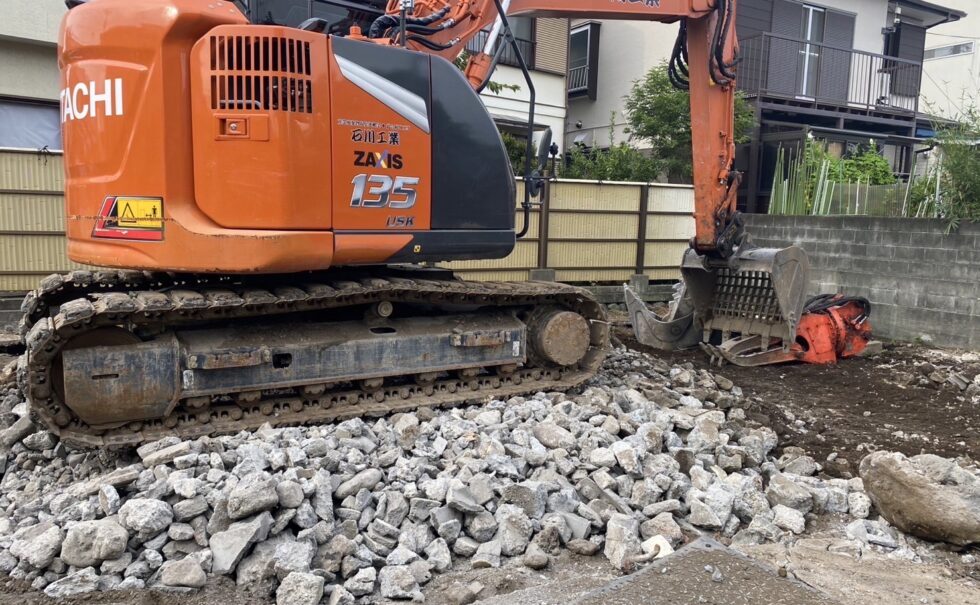 富士宮市木造解体工事