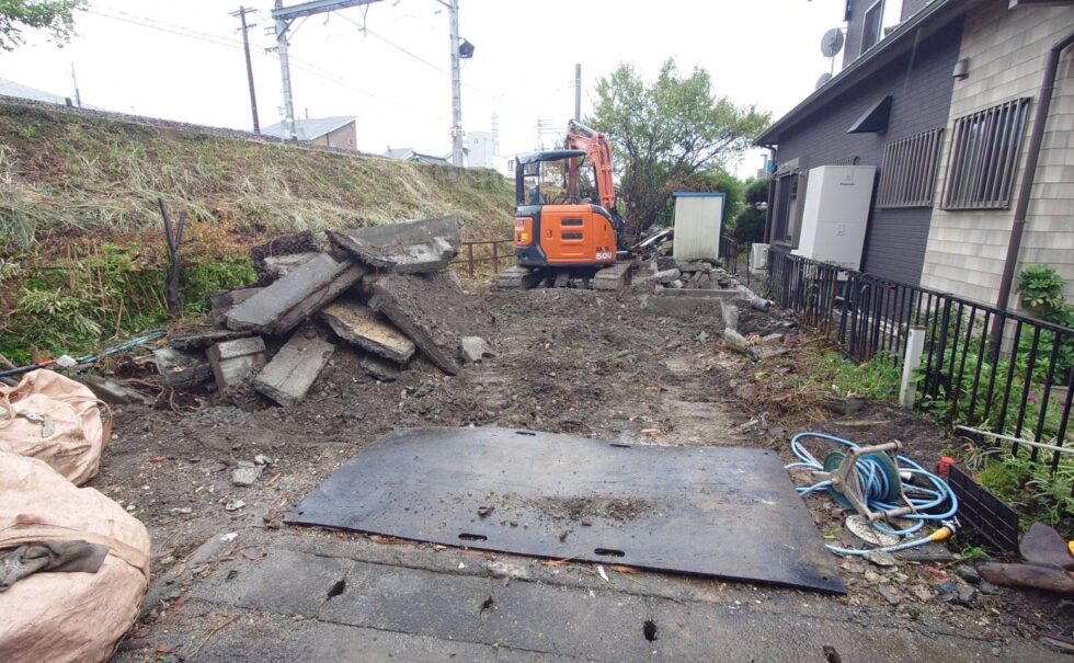 清水区木造解体工事