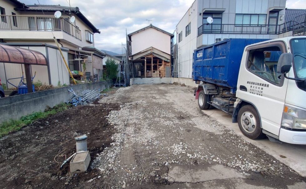 沼津市木造解体工事