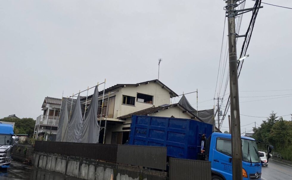 御殿場市木造解体工事