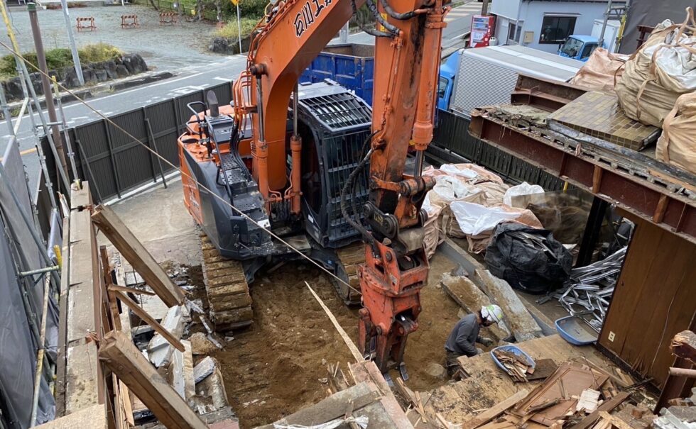 御殿場市木造解体工事