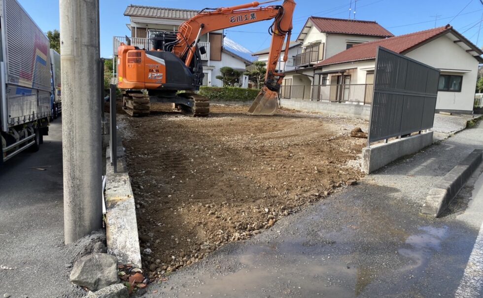 御殿場市木造解体工事