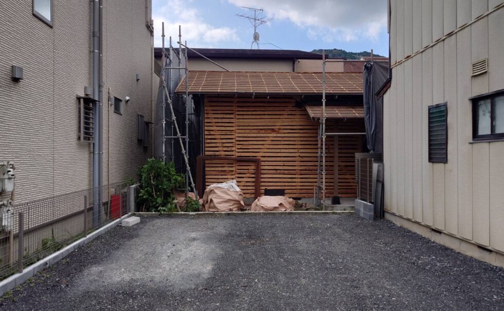 静岡市木造解体工事