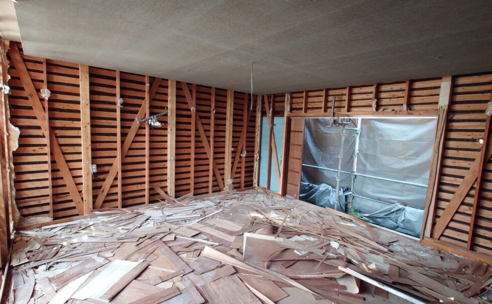 静岡市木造解体工事