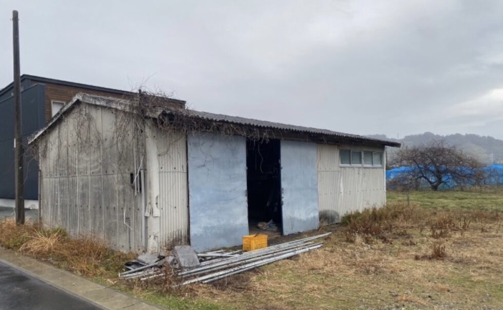 清水鉄骨倉庫解体工事