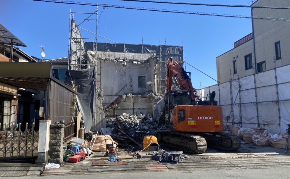 沼津RC木造解体工事