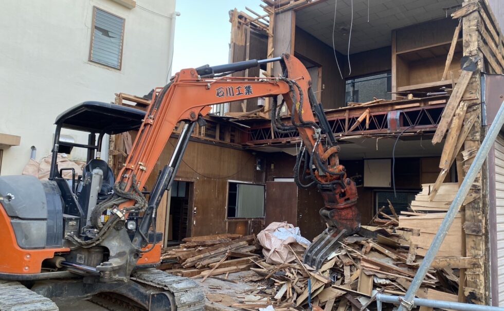沼津RC木造解体工事