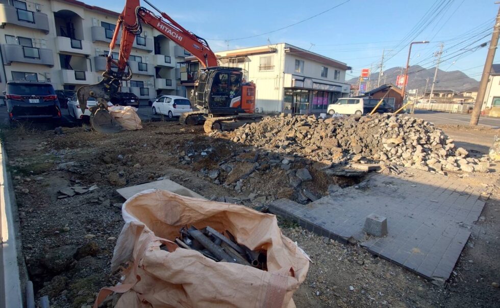 静岡市木造店舗解体工事