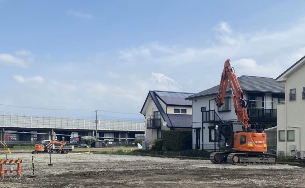 長通舗装撤去工事