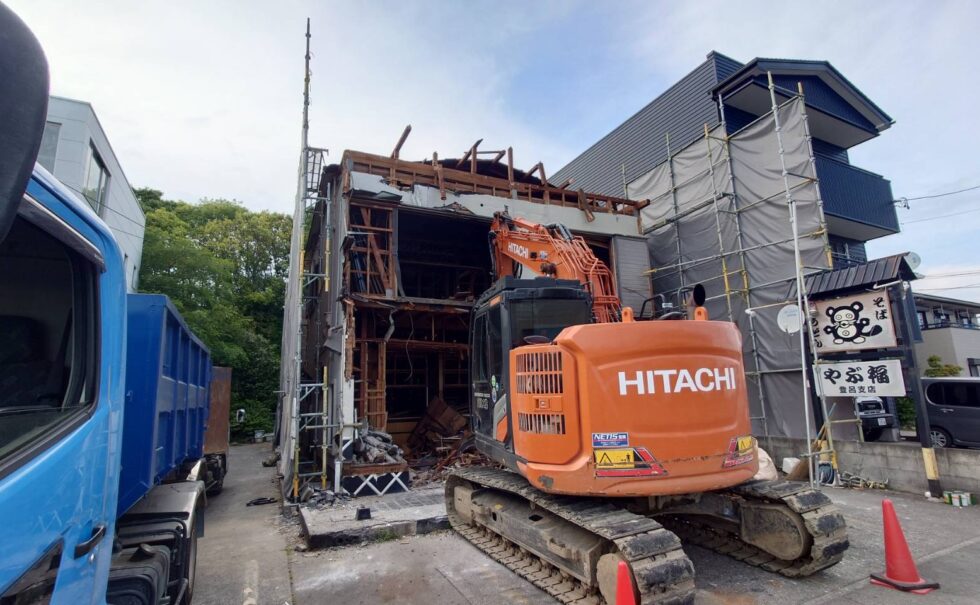 登呂店舗解体工事
