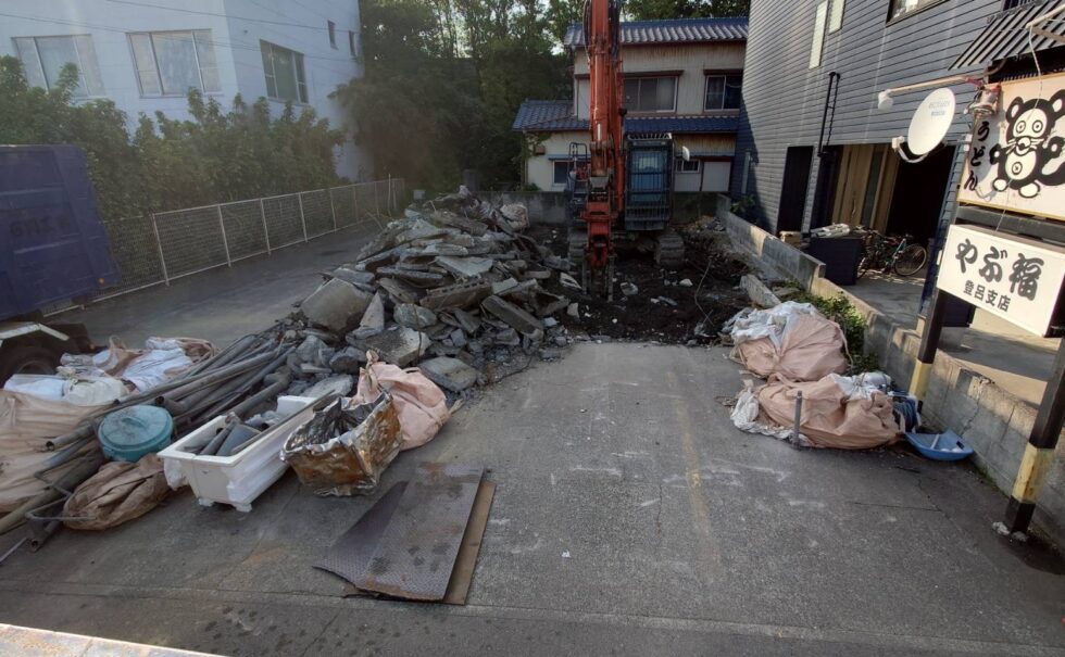 登呂店舗解体工事