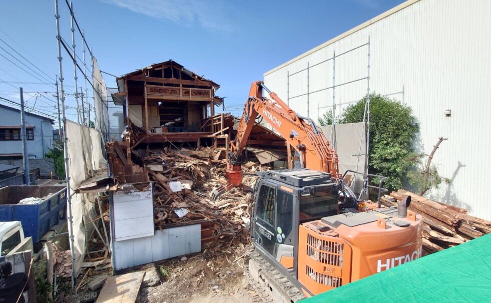 宮代町解体工事