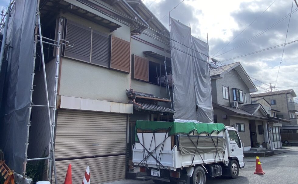 羽鳥解体工事