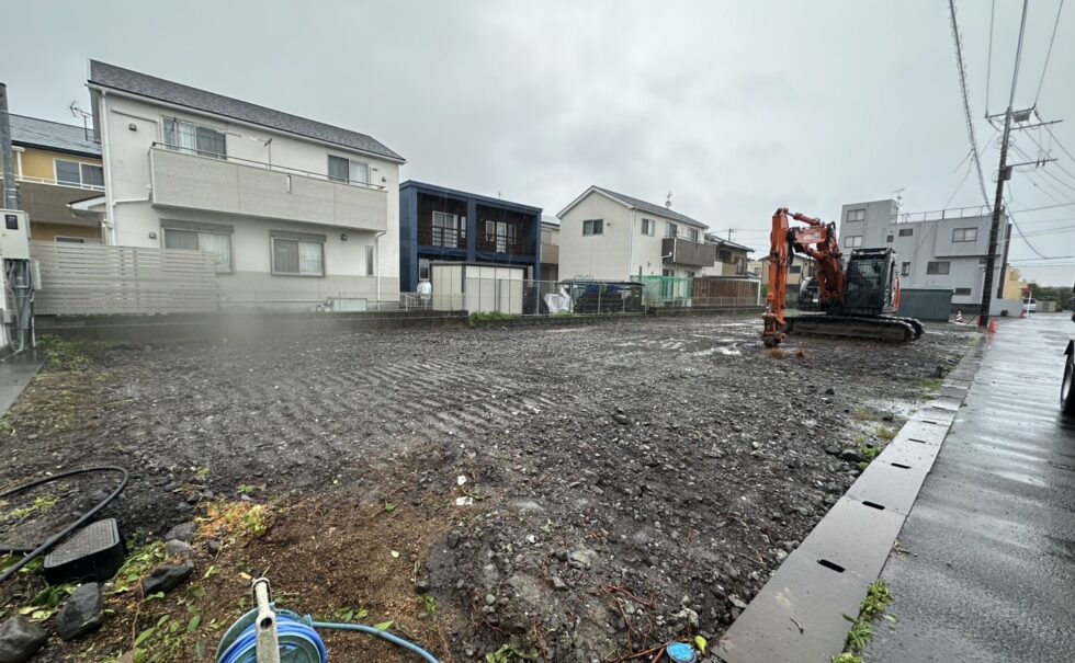 富士市松岡借家7棟解体工事