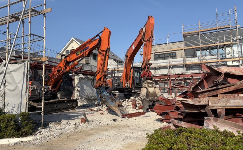 沼津市信用金庫解体工事