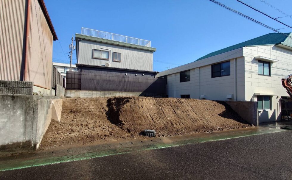 清水区中之郷木造解体工事