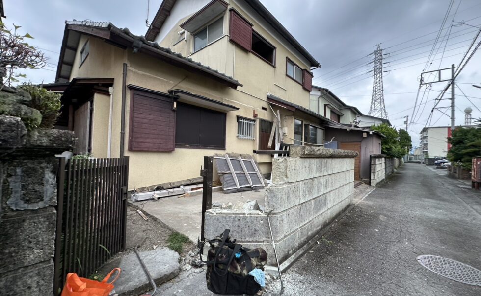 函南町木造解体工事