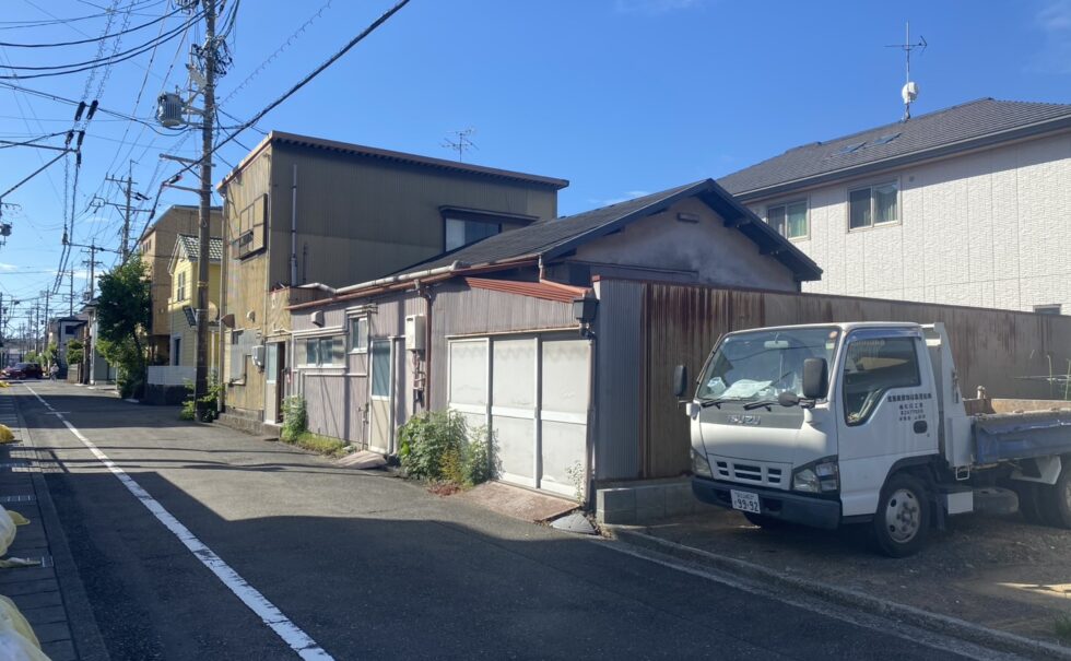 葵区大岩鉄骨造解体工事