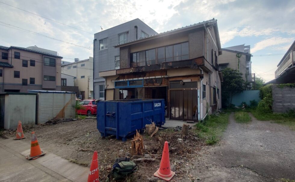 葵区本通解体工事