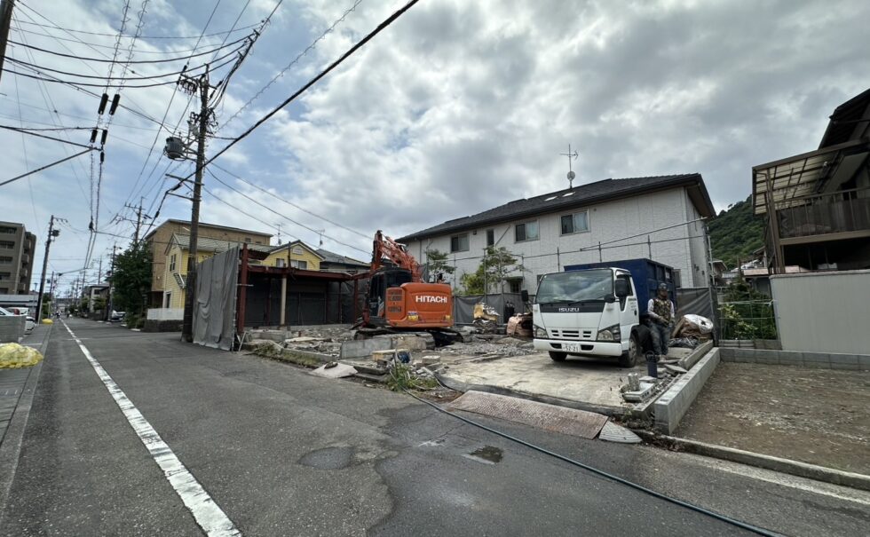 葵区大岩鉄骨造解体工事