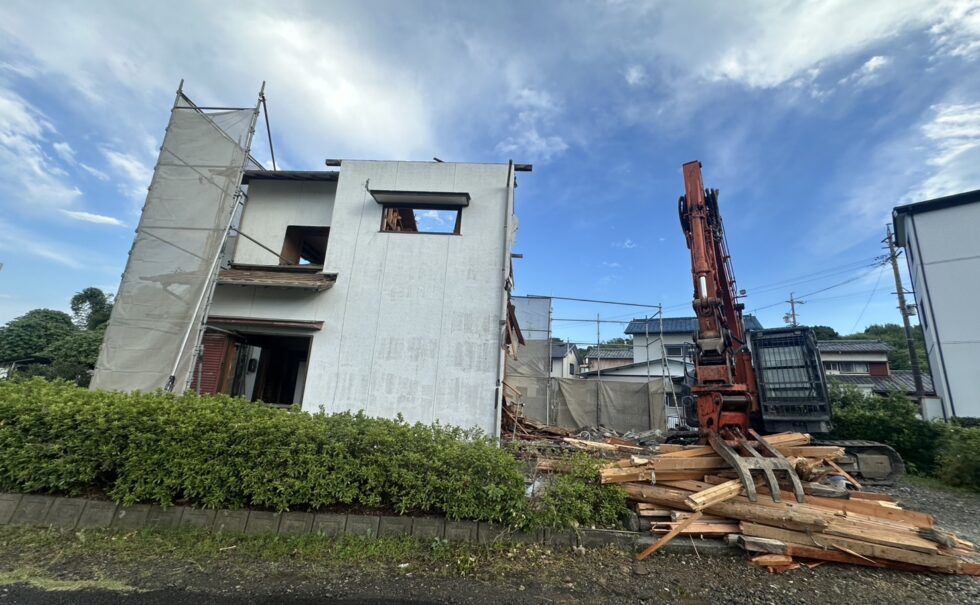 清水区木造解体工事