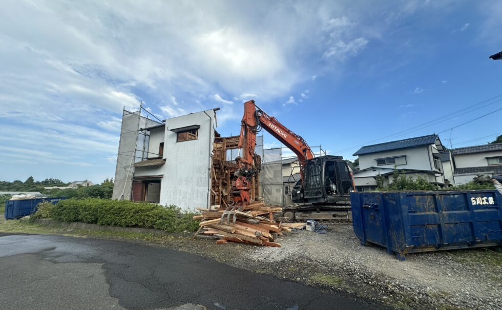 清水区木造解体工事