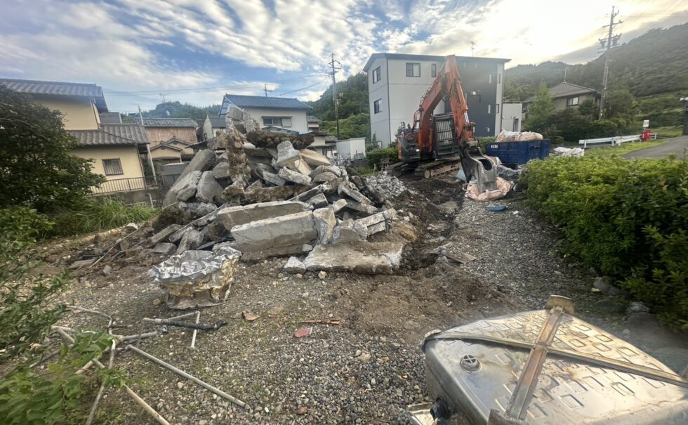 清水区木造解体工事