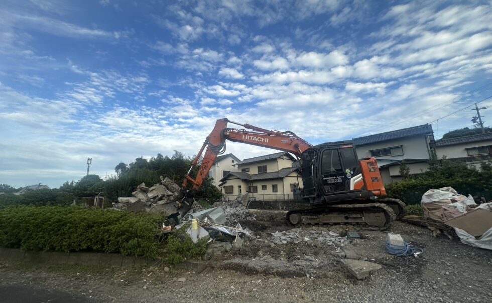 清水区木造解体工事